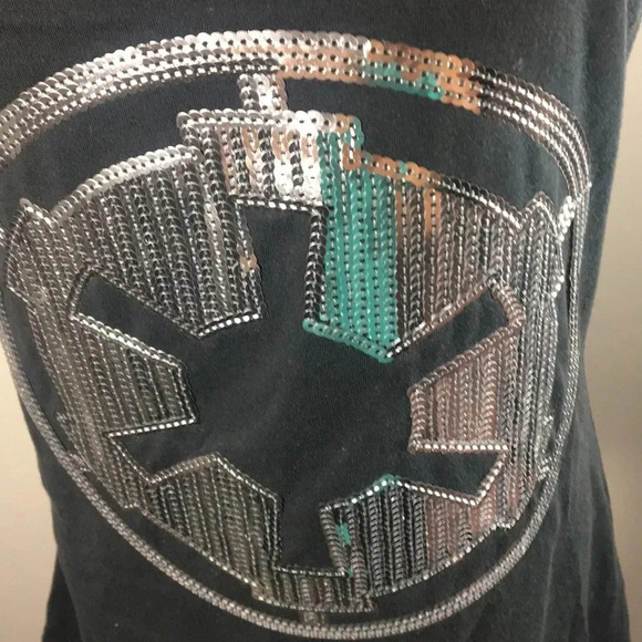 Star Wars‎ Imperial Logo Sequin Tank NWOT - Picture 6 of 7